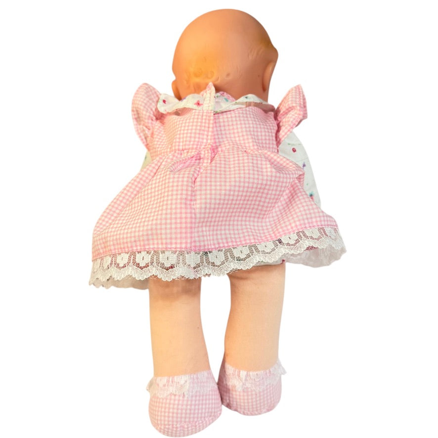 Goldberger Vintage !999 KEWPIE Doll, Moulded Curls, Painted Eyes, Original Clothes, Preowned