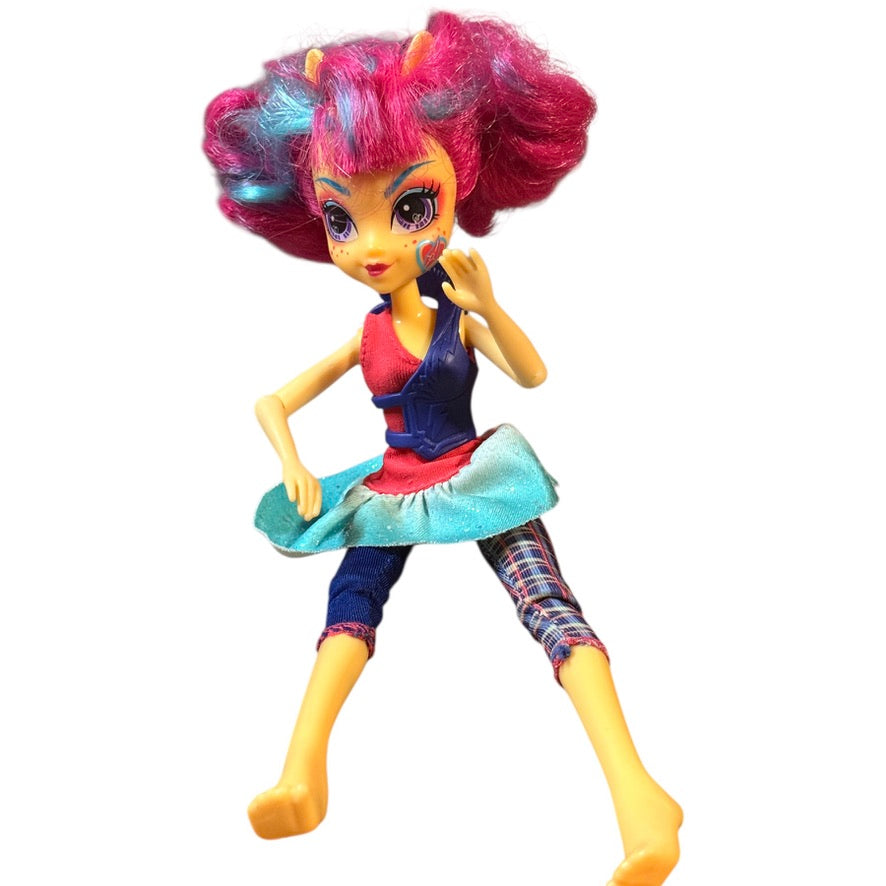 My Little Pony Brightly Coloured  Equestria Girls Sour Sweet Friendship Games Doll 'Sporty Style'