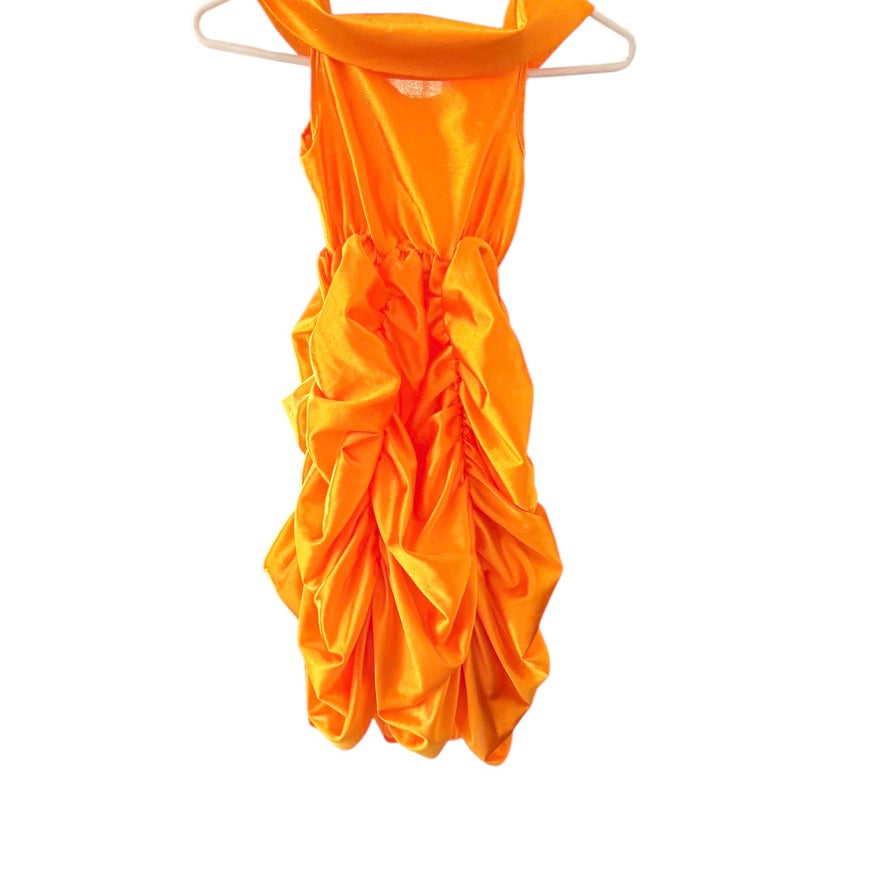 Yellow Silky Flounced 'Belle' Like Halloween Costume Dress by Rubies Costume Co. Size S