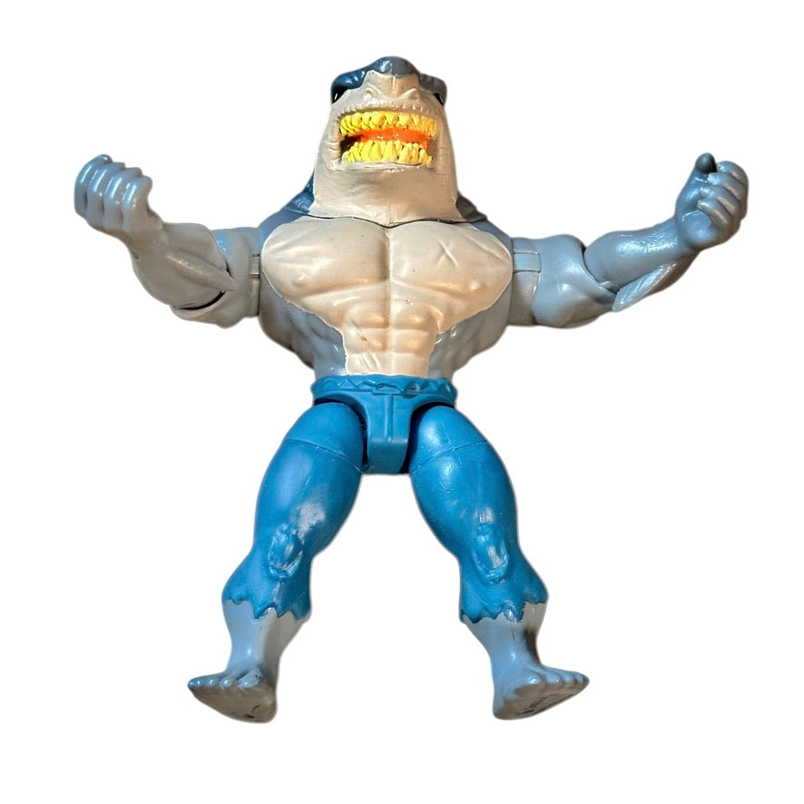 DC Comics SuperVillain King Shark, 5" Action Figure in Very Good Preowned Condition
