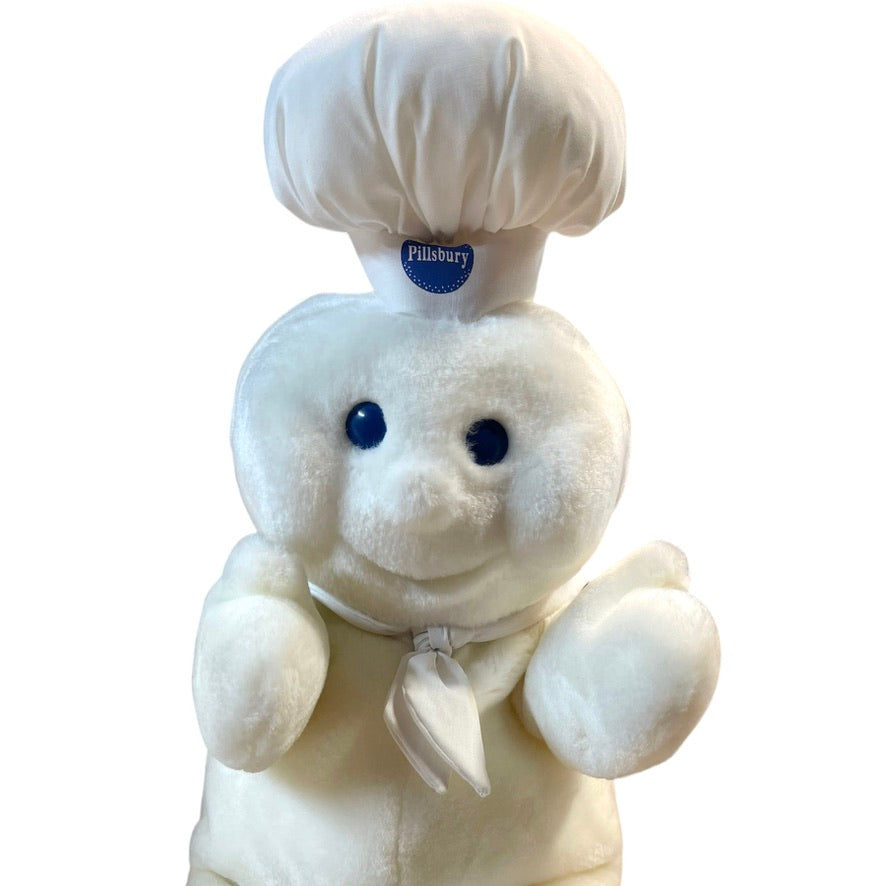 Dakin Poppin' Fresh Pillsbury Doughboy 13" Puppet in Like New Preowned Condition