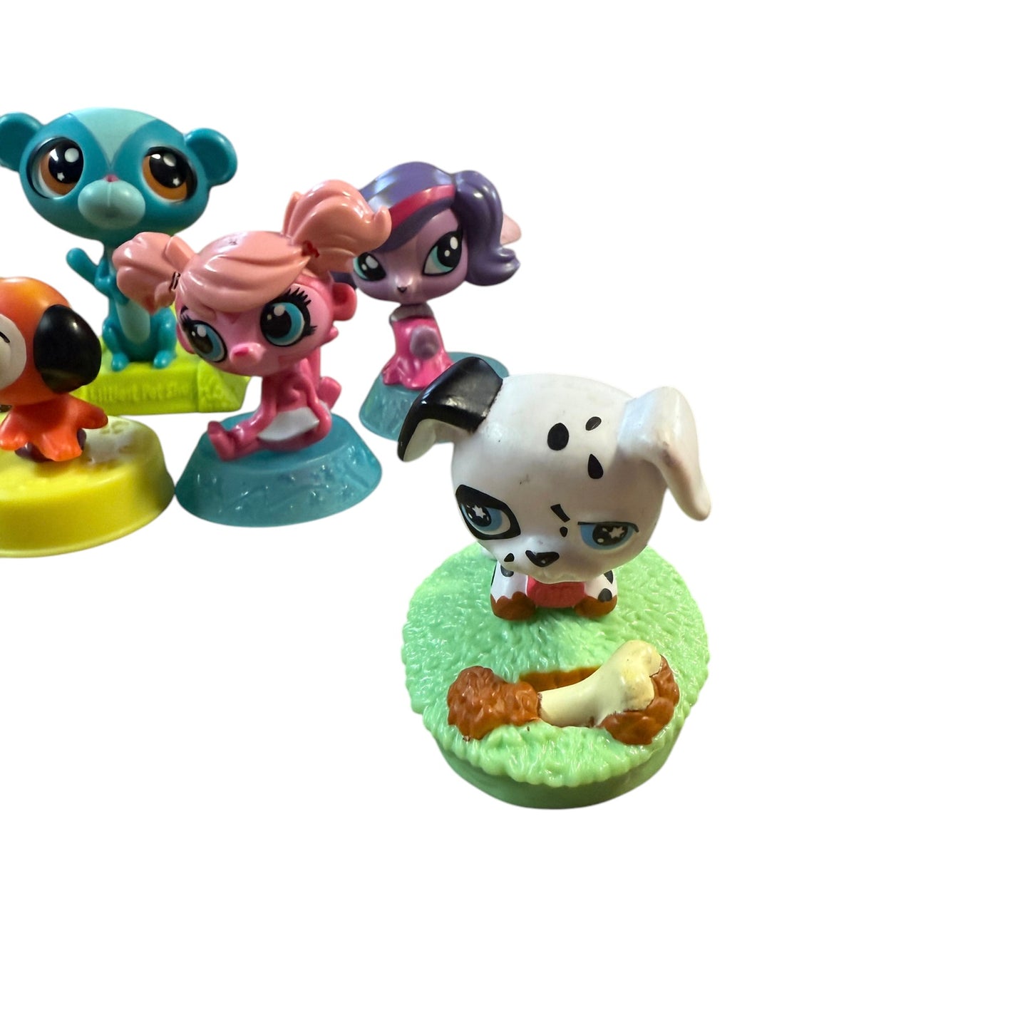 Littlest Pet Shop Mixed Lot of 11 Hasbro Happy Meal Toys in Excellent Preowned Condition. So Sweet!