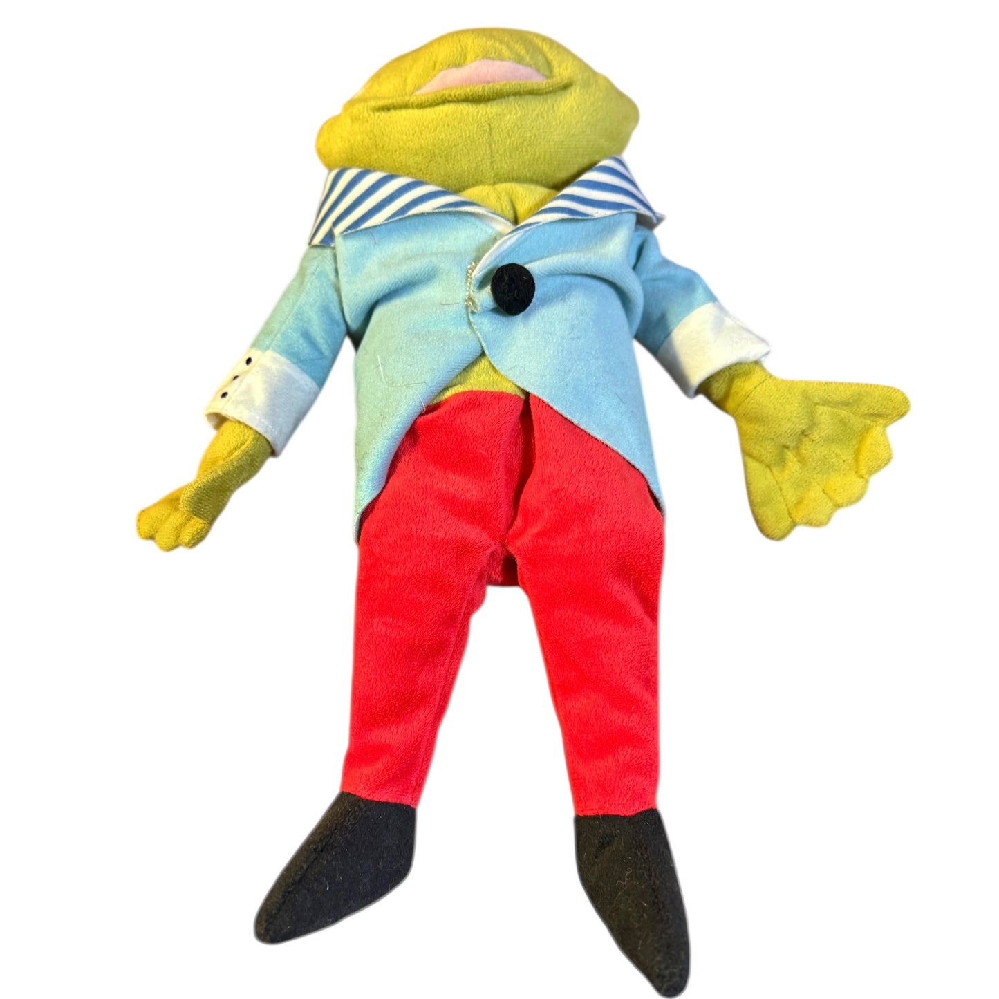 Ikea TOSIG Frog Prince 15" Plush Toy, Discontinued, in Excellent Preowned Condition