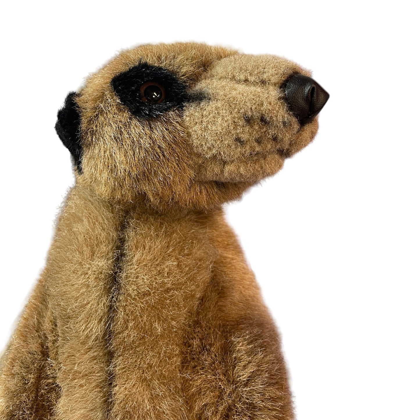 Realistic Fiesta 14" Sitting Meerkat with Black Ears, Paw and Feet in EUC