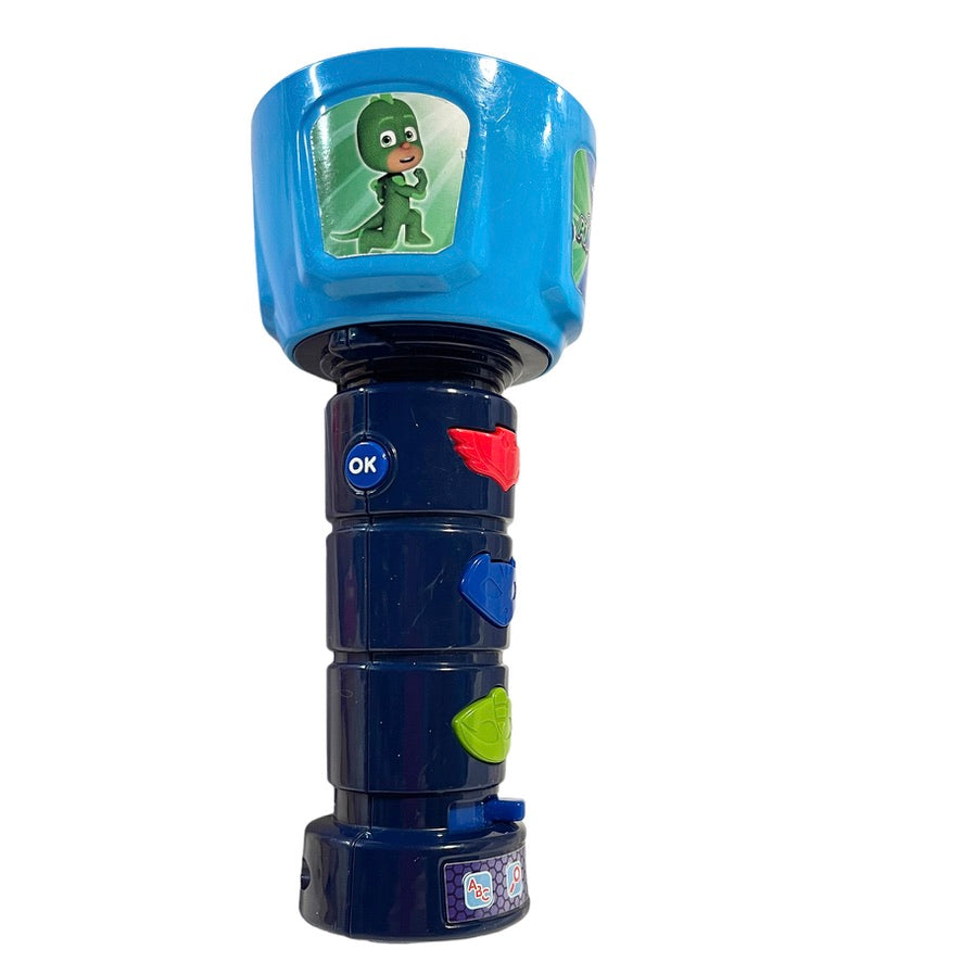 Vtech PJ Masks Super Learning Projector Flashlight with Voices of Catboy, Gekko & Owlette