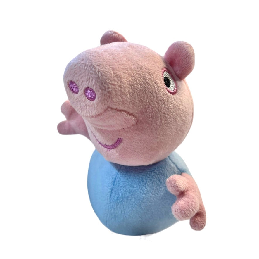 Giggling Snorting Preowned Peppa Pig Brother George, 7" Plush