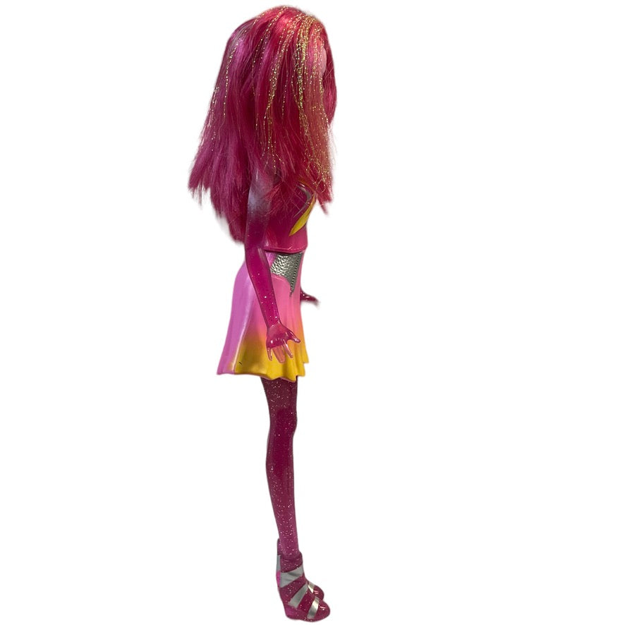 Barbie Star Light Adventure Pink Space Galaxy Doll Glittery Arms & Legs Mattel 2015