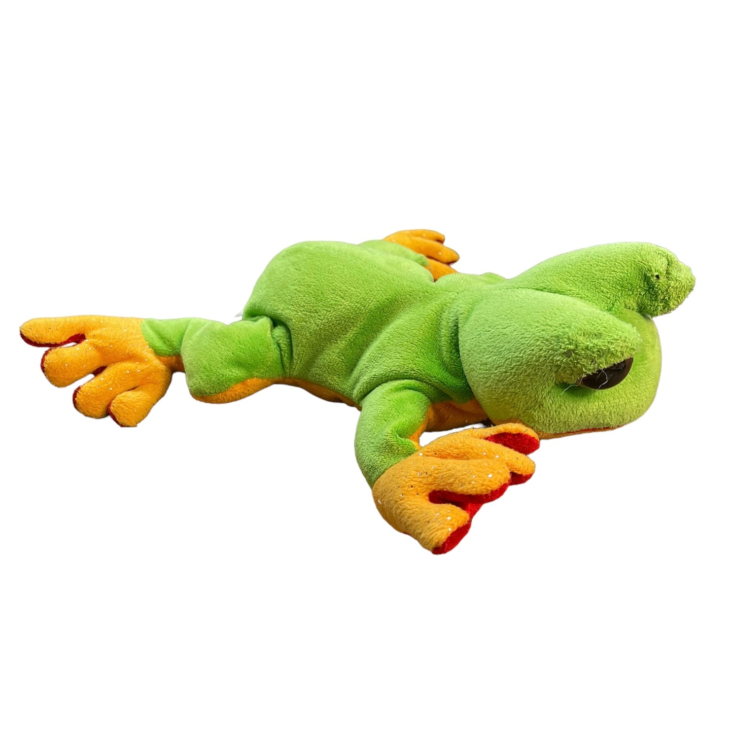 Ganz Webkinz Plush Red Eyed Tree Frog Stuffed Animal Preowned GUC