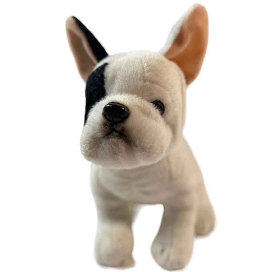 French Bulldog Puppy Dog Realistic Frenchie 10" Preowned Plush from Toys R Us