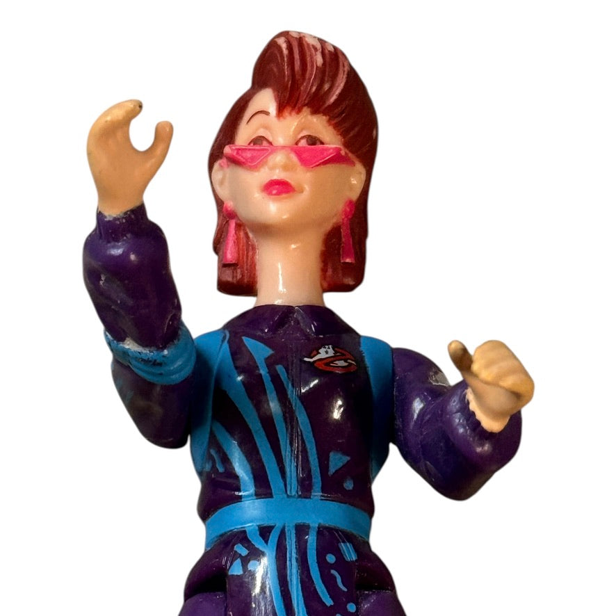 Vintage Kenner Ghostbuster 5" Power Pack Action Figure Janine Melnitz  Preowned in GUC