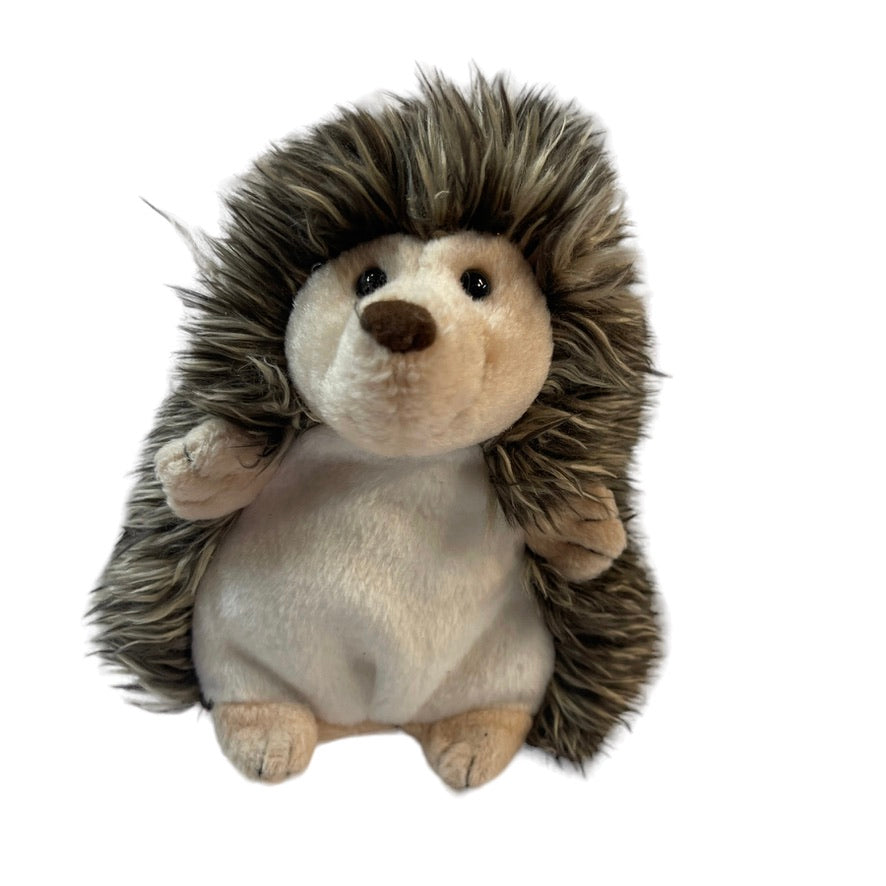 Retired TY 5.5" Hedgehog, 'Prickles', Stuffed Animal Plush Toy in GUC.