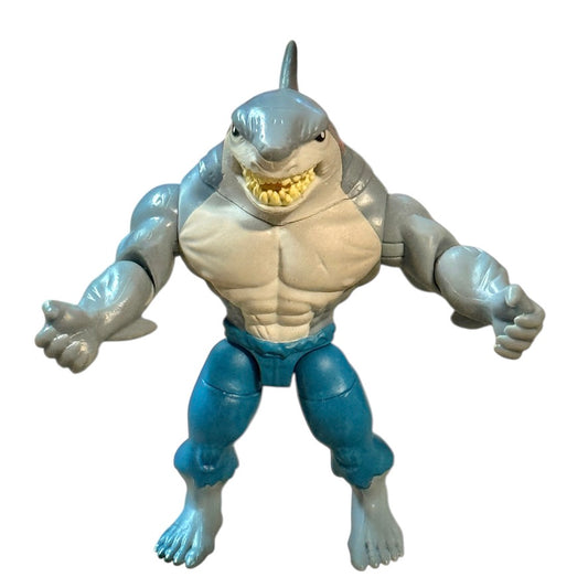 DC Comics SuperVillain King Shark, 5" Action Figure in Very Good Preowned Condition