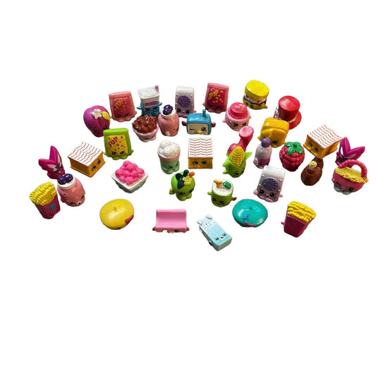 Mixed Lot of 39 Shopkins Figures, all in Good Preowned Condition!