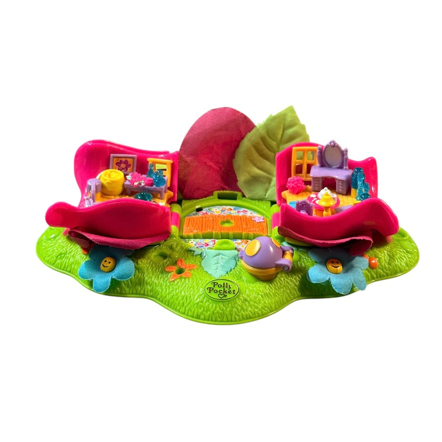 Polly Pocket Rose Cottage Hideaway Playset from 1997, Complete, in Excellent Preowned Condition