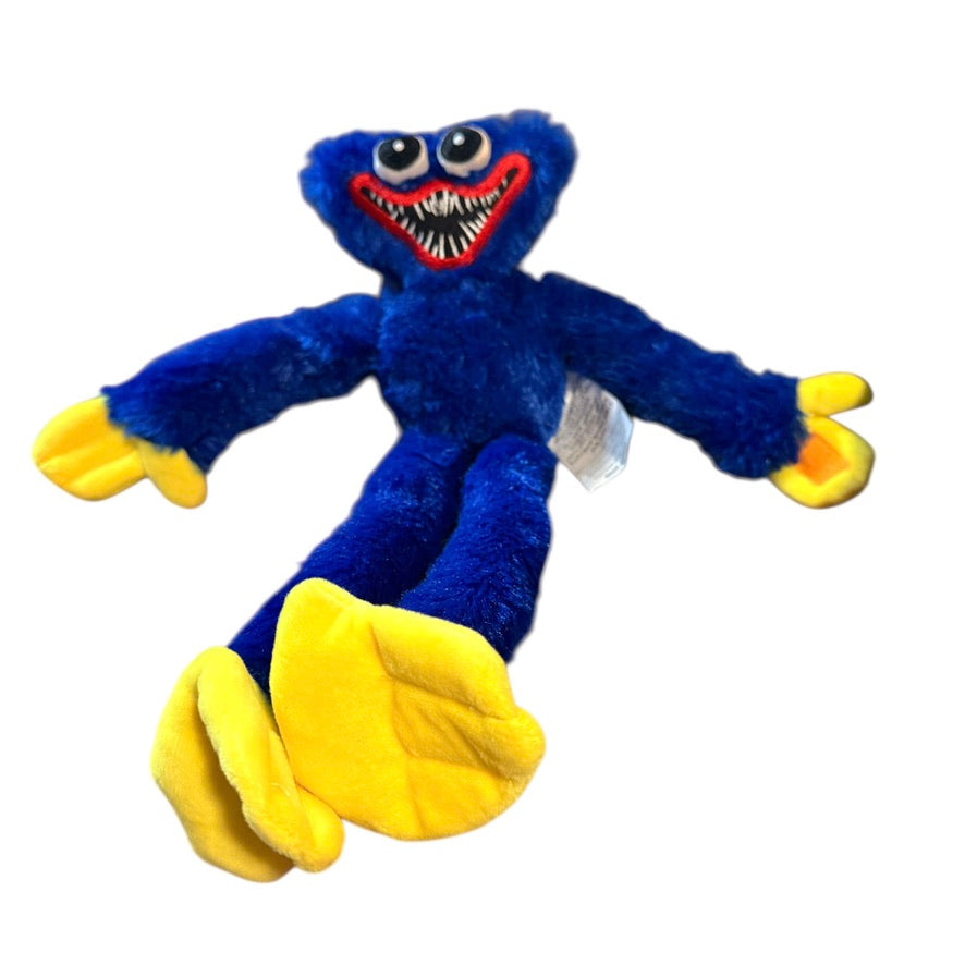 Monster Plush, Huge Eyes, Embroidered Teeth & Sticky Hands for Hanging! So Cute!