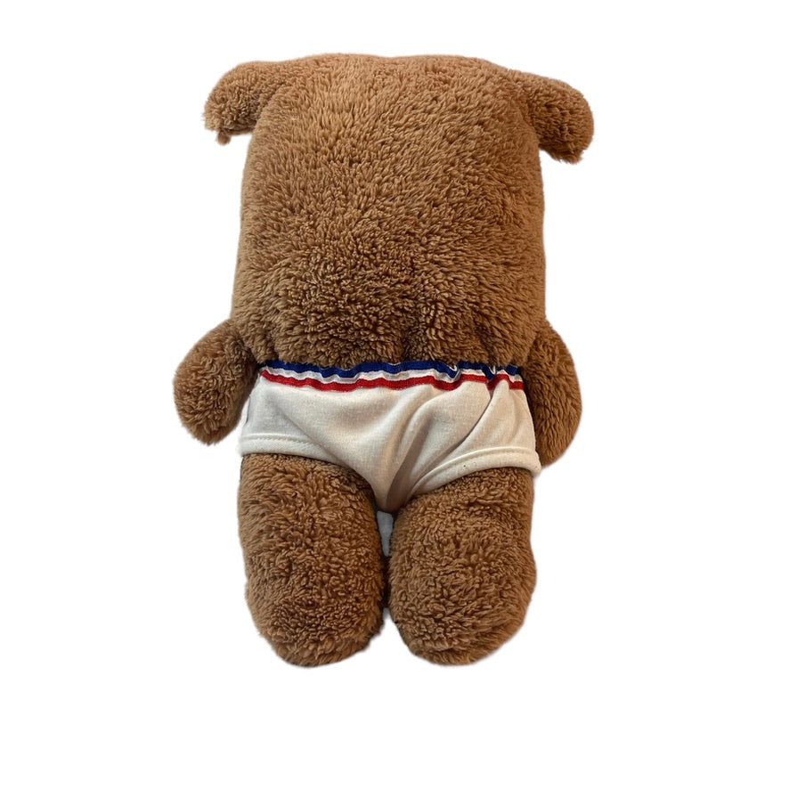 Gund 12" 'Bear in Underwear',  Plush Stuffed Brown Teddy Bear Toy