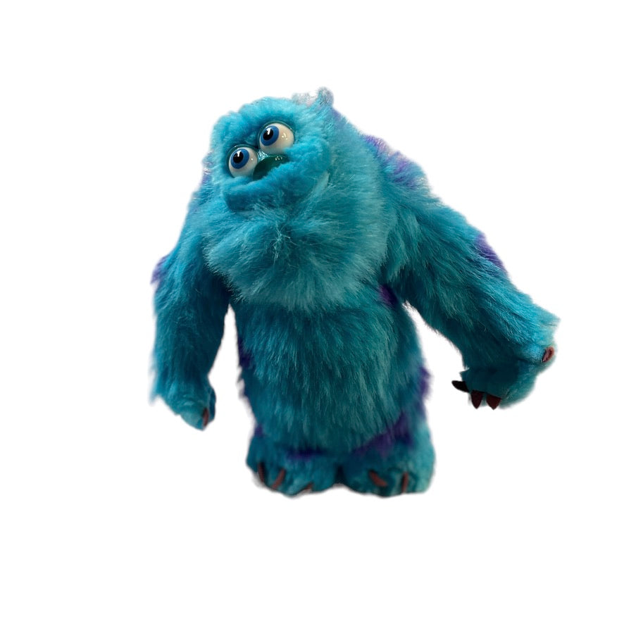 Hasbro Disney Pixar Monsters Inc. 9" Sulley Preowned Stuffed Animal Toy GUC