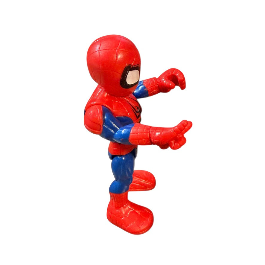 Playskool Heroes Marvel Super Hero Adventures Spiderman Action Figure, 5" Posable in GUC