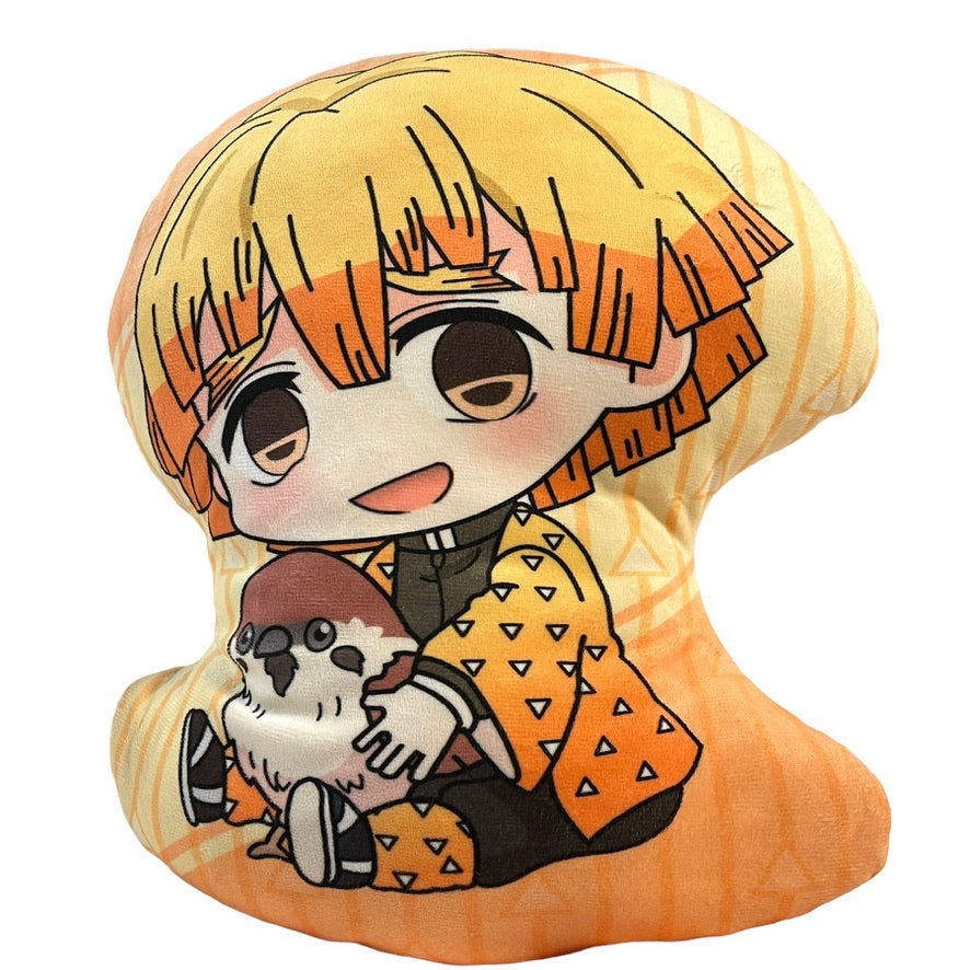 Anime Demon Slayer Hashibira Inosuke Plush 16" Double Sided Pillow, Cuddley and So Soft!