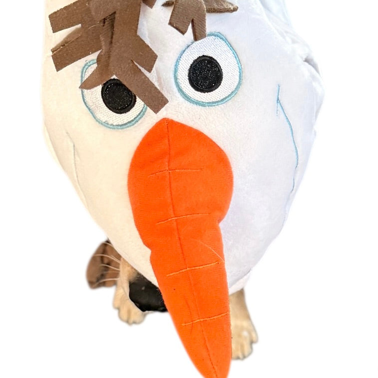 From Disney Frozen, Adorable Olaf Costume for your Canine Friend! Halloween Fun for Dogs!