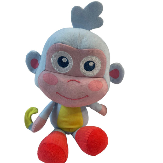 Boots, Dora Fisher-Price Mattel 10" Stuffed Monkey Toy in Good Preowned Condition