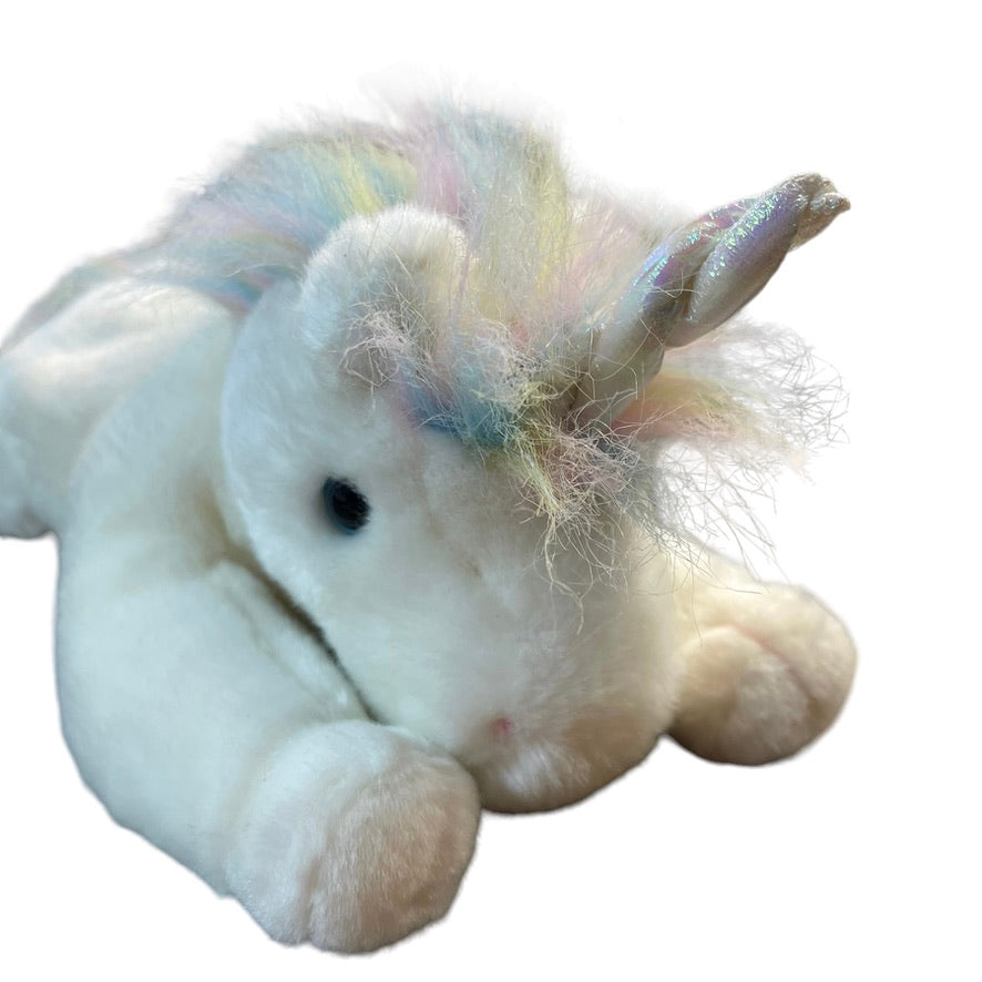 Mystic Unicorn 12" Ty Beanie Buddies Stuffed Animal Plush,  Preowned with Tags