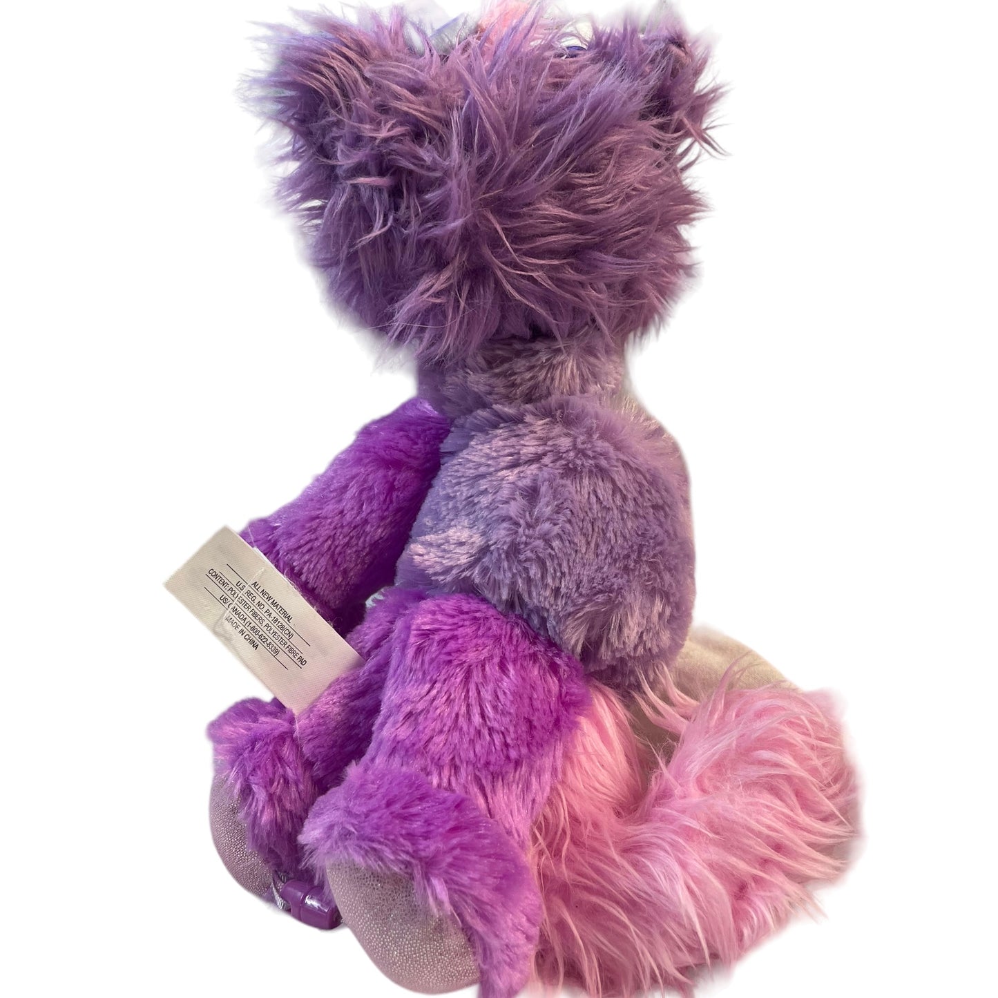 Twisty Petz Series 3 Cuddlez Purple Puppy Plush Stuffed Animal, Green Glass Eyes