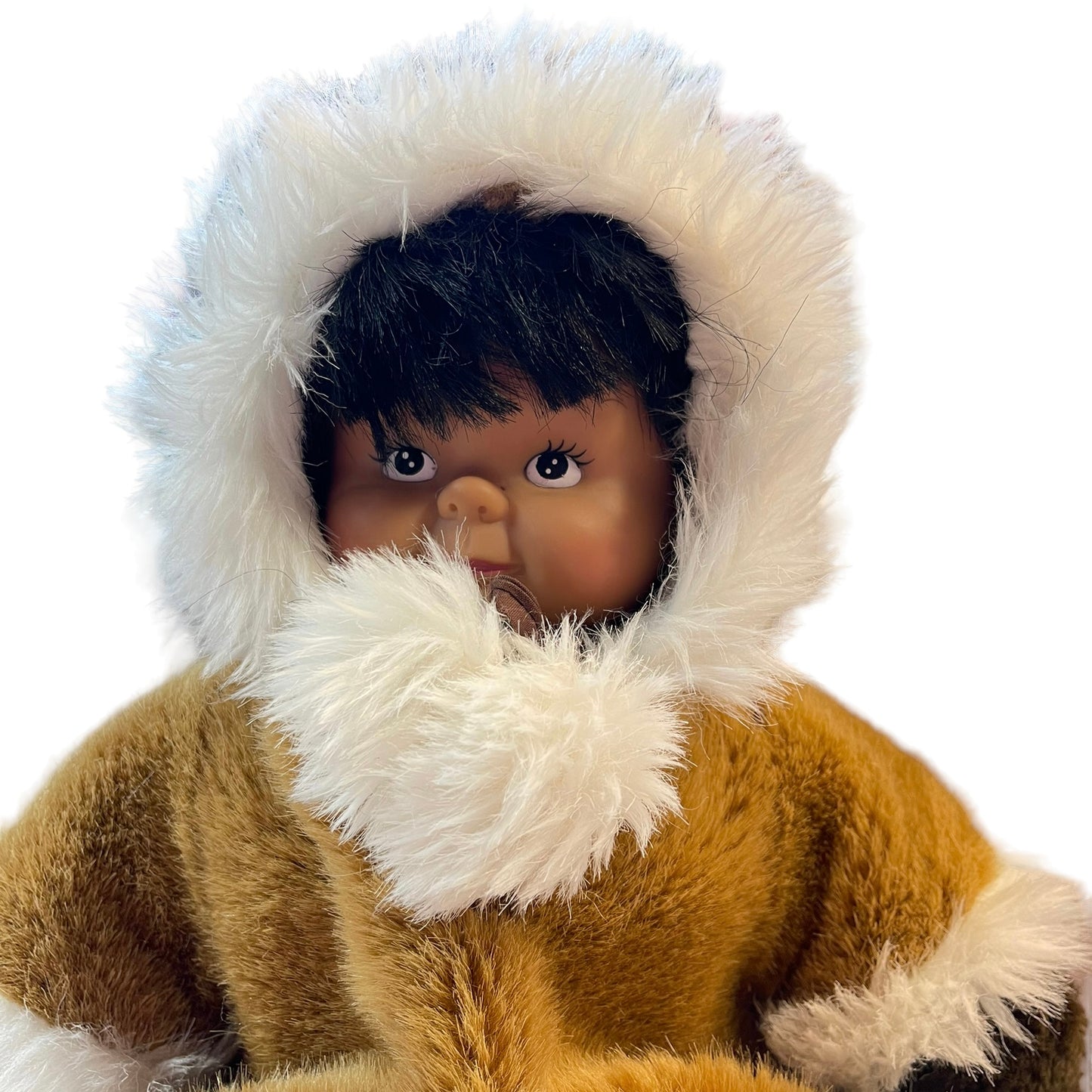 Kipmik, 'Kimmie' Doll in Traditional Inuit Dress with Removable Parka and detailed Mukluks