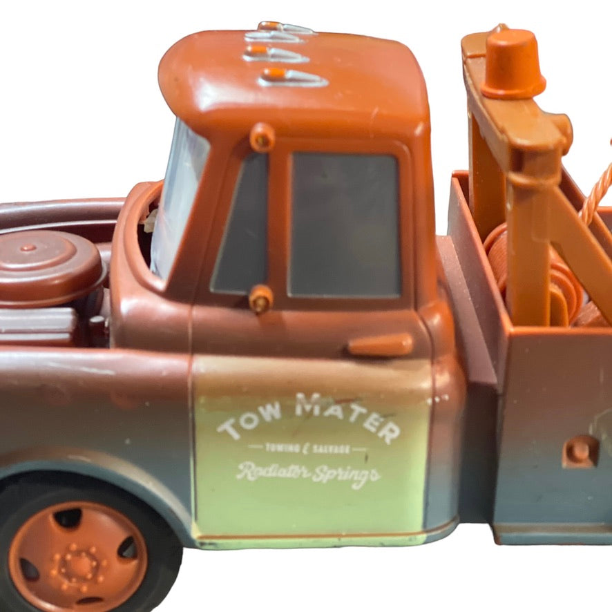 Spinmaster Disney Pixar Cars Tow Mater Retired Remote Control Truck-No Remote