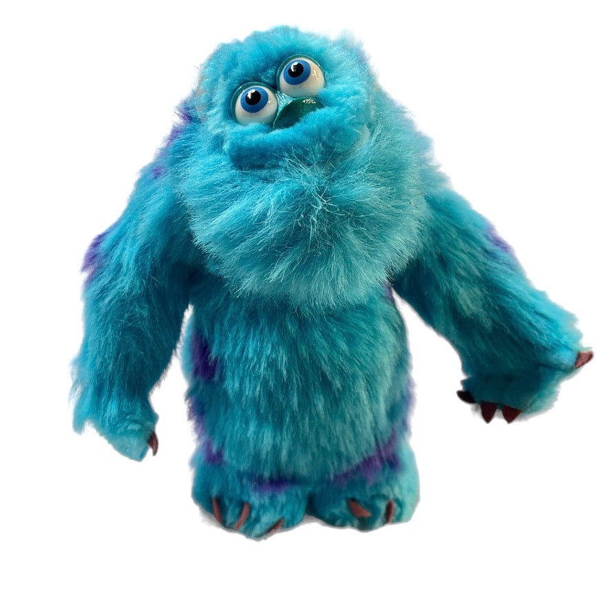 Hasbro Disney Pixar Monsters Inc. 9" Sulley Preowned Stuffed Animal Toy GUC