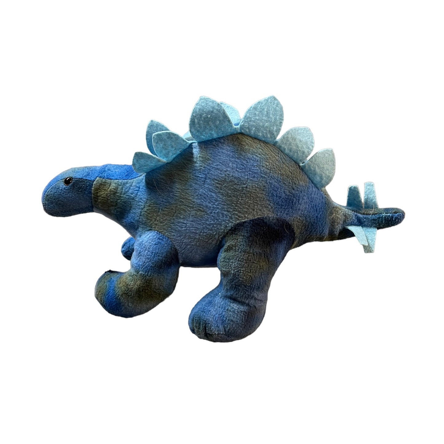 Kid's Connect 14" Blue Stegasaurus, 9" Corduroy Plush Soft Toy T-Rex in GUC