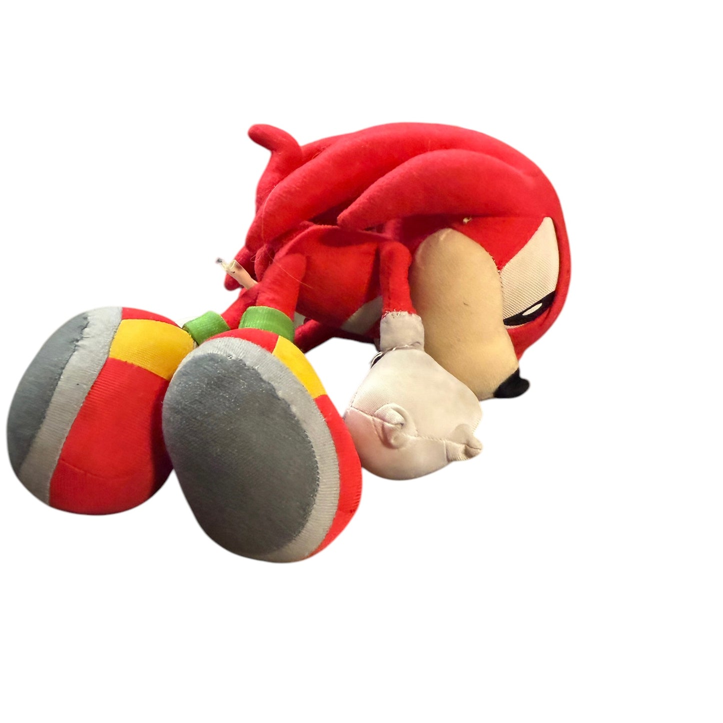 Jakks Pacific Sega Gaming Sonic the Hedgehog Knuckles Stuffed Animal Plush Toy