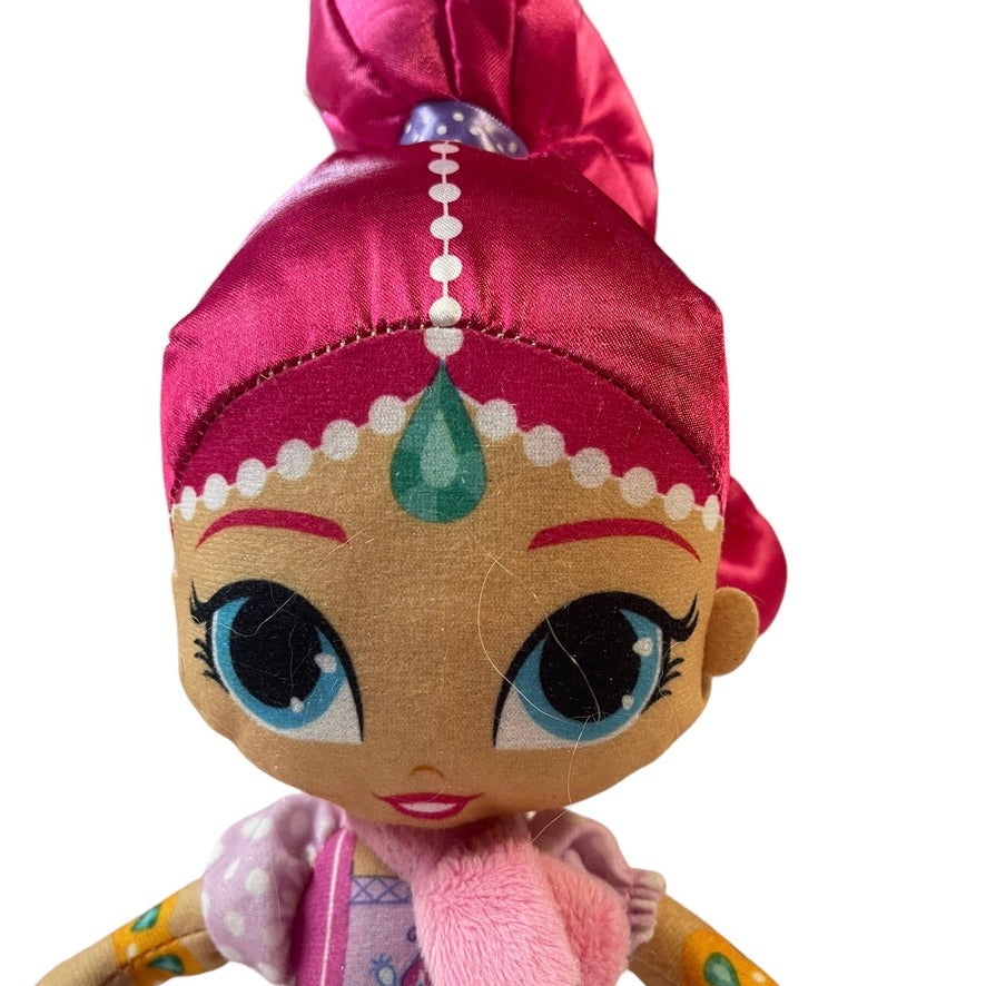 Nickelodeon's Shimmer & Shine Stuffed Cloth Genie Doll 12" Prelovedin GUC