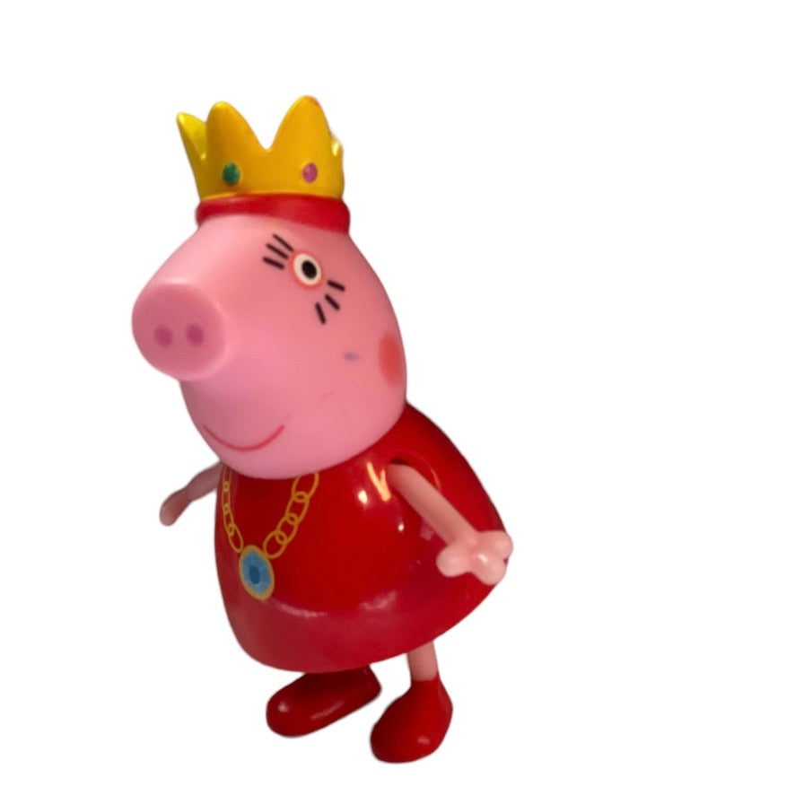 Princess Peppa's Royal Court 8/10 Poseable Figurines in GUC TAoys/CakeToppers