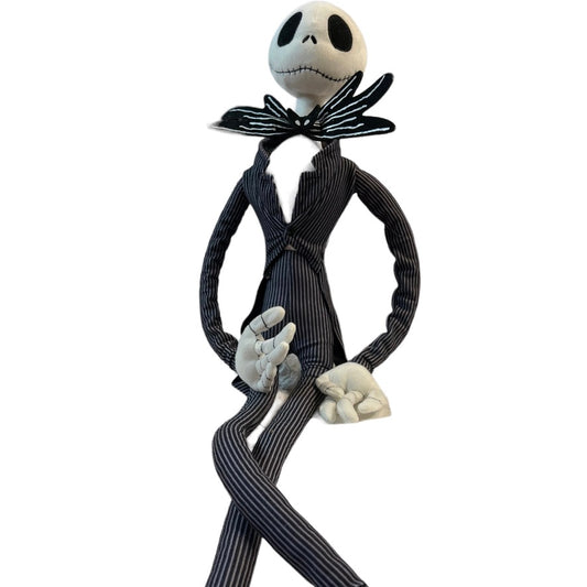 Jack Skellington, Tim Burton's Nightmare Before Christmas 26" Disney Stuffed Plush Doll Toy