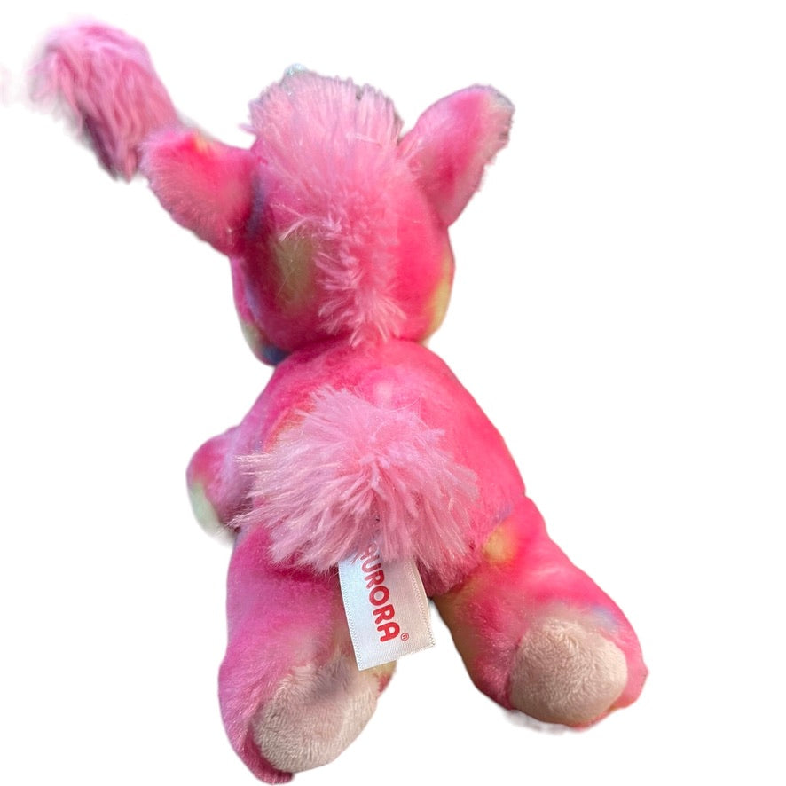 Aurora Bright Fancies 7" Jellyroll Stuffed Unicorn Plush