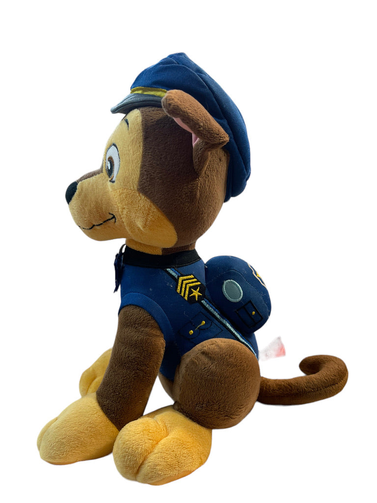 Nickelodeon Paw Patrol 'Chase', Police Dog 15" Stuffed Plush Dog