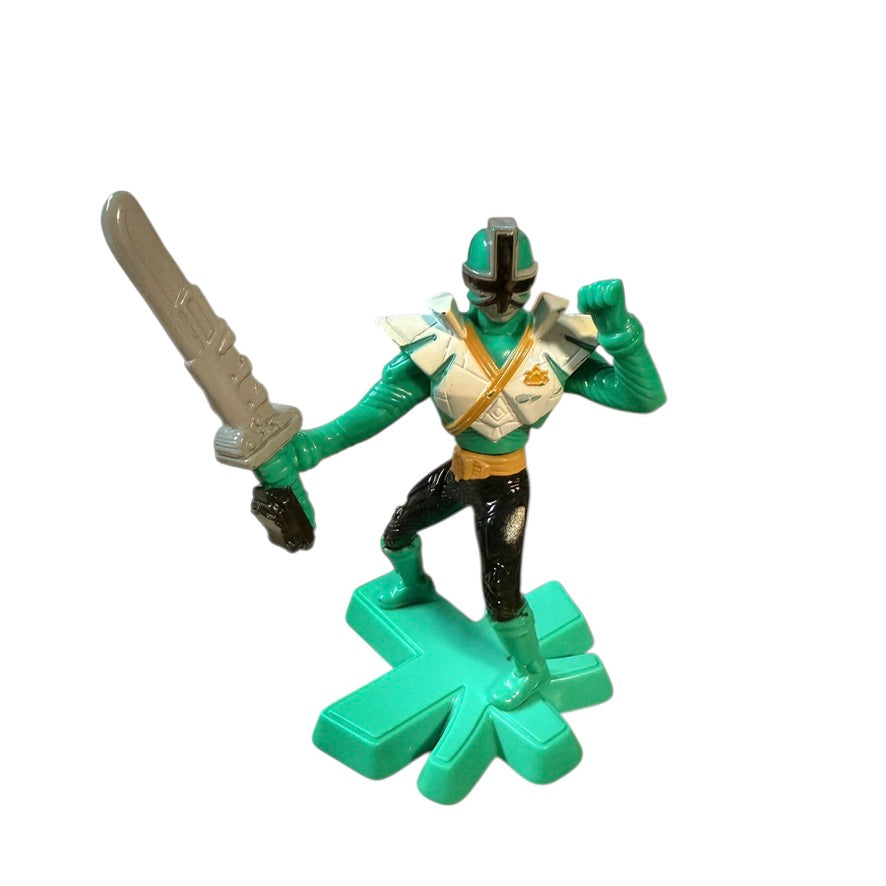 Power Rangers Super Samurai Green Ranger Happy Meal Toy 2012, Toy/Cake Topper 2012