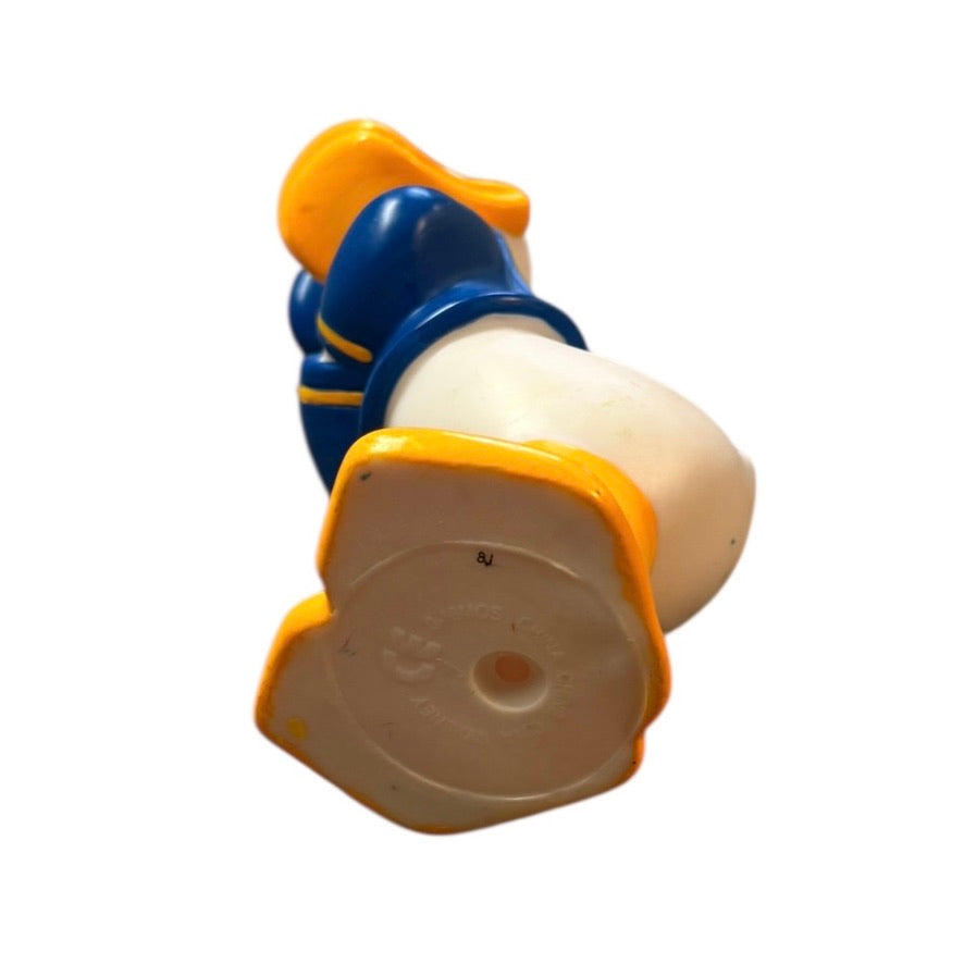 Angry Donald Duck Vintage 5" PVC Figure in Classic Sailor Suit in Good Preowned Condition