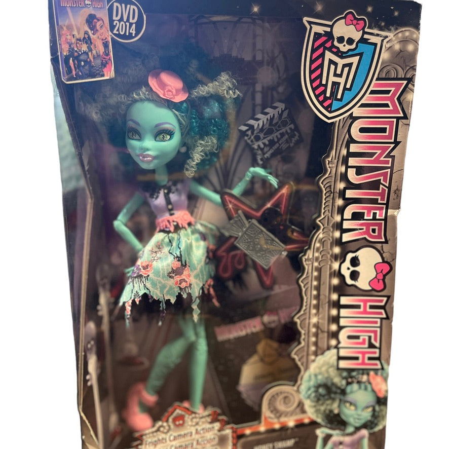 Monster High Honey Swamp in Hauntlywood Complete Boxed Set Preowned Unused