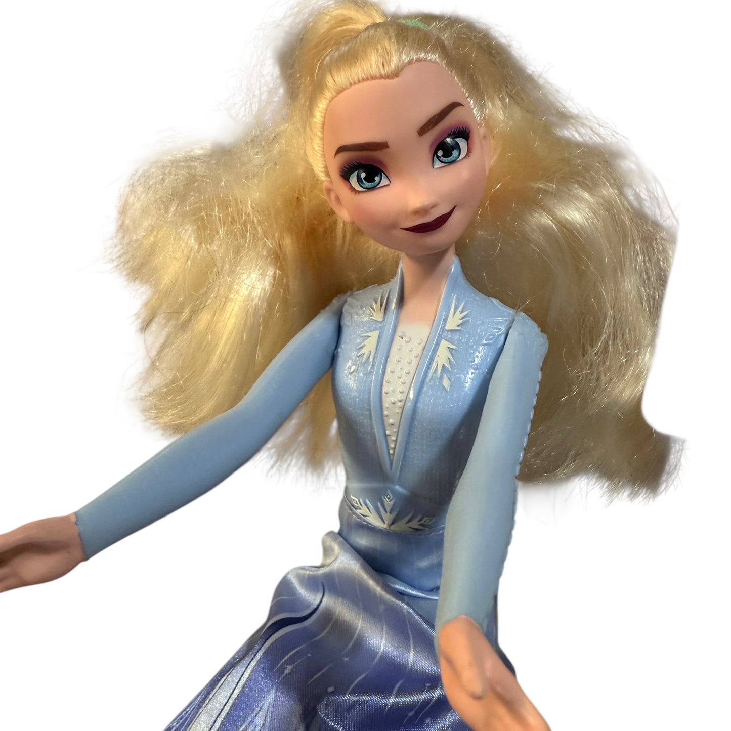 Elsa 12" Musical/Light Up Doll From Frozen 11 in GUC Lights Up, Voice not working