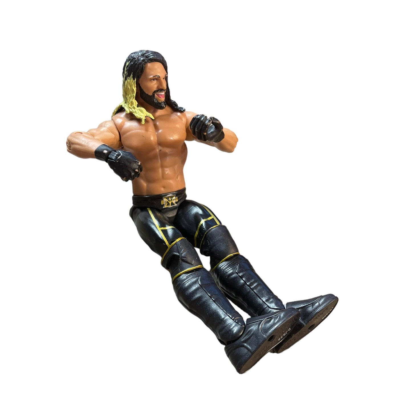 WWE Lot Seth Rollins, John Cena, Booker T. Jakks Wrestling Figures in GUC