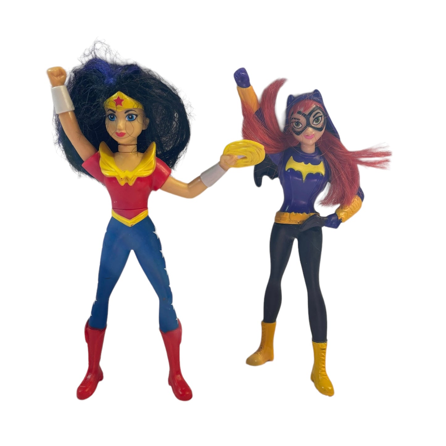 DC Comics Twisting Batgirl & Wonder Woman 5.5" Action Figure Toys/Collectibles/Cake Toppers