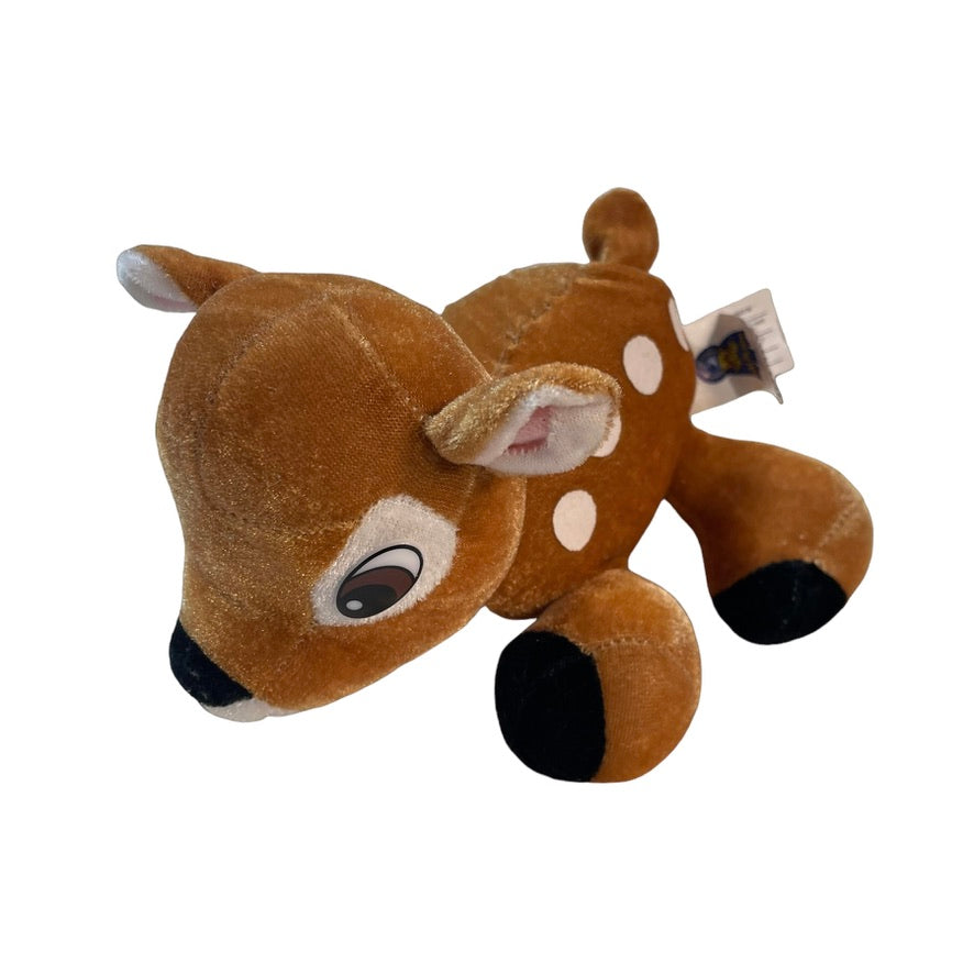 Calplush 8" Spotted Fawn / Deer, Gold Coat with Applied White Spots