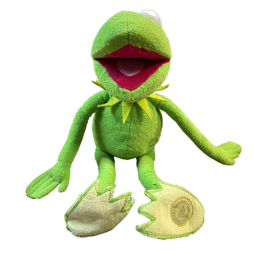 Disney Kermit & Vintage Miss Piggy Stuffed Animal Toys Jim Henson,