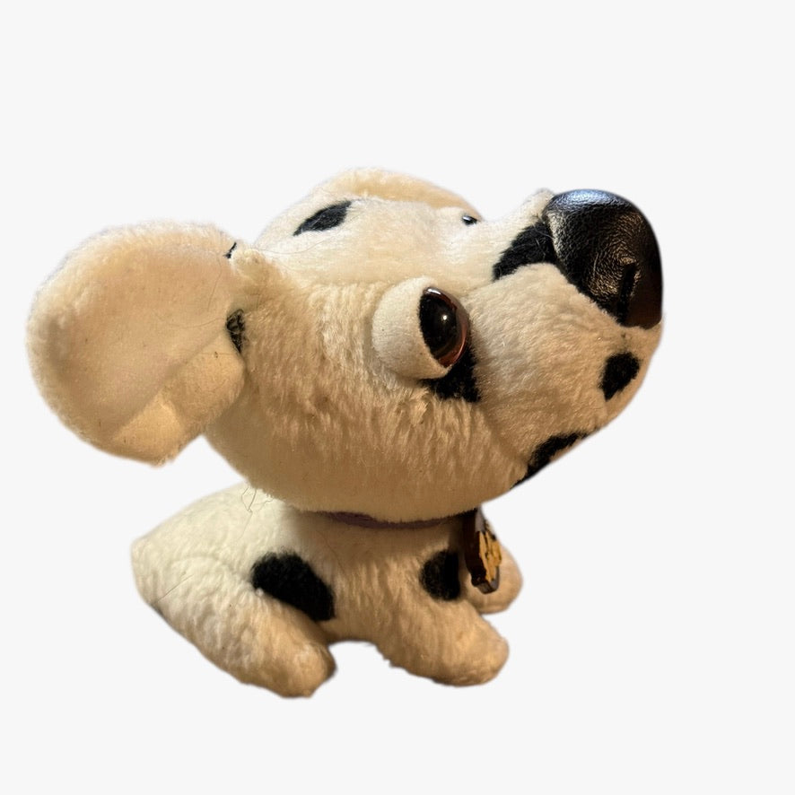 Original Snubbies, by Toy Quest Vintage 3.5 " Dalmatian Plush Dogs with Huge Black Noses