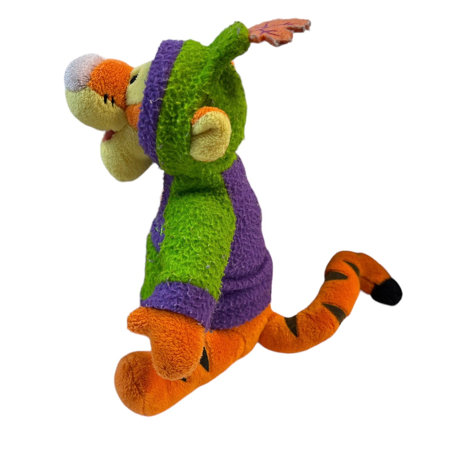 Disney Eeyore & Tigger Plush Bean Bag Toys in Fuzzy Tree Hoodies