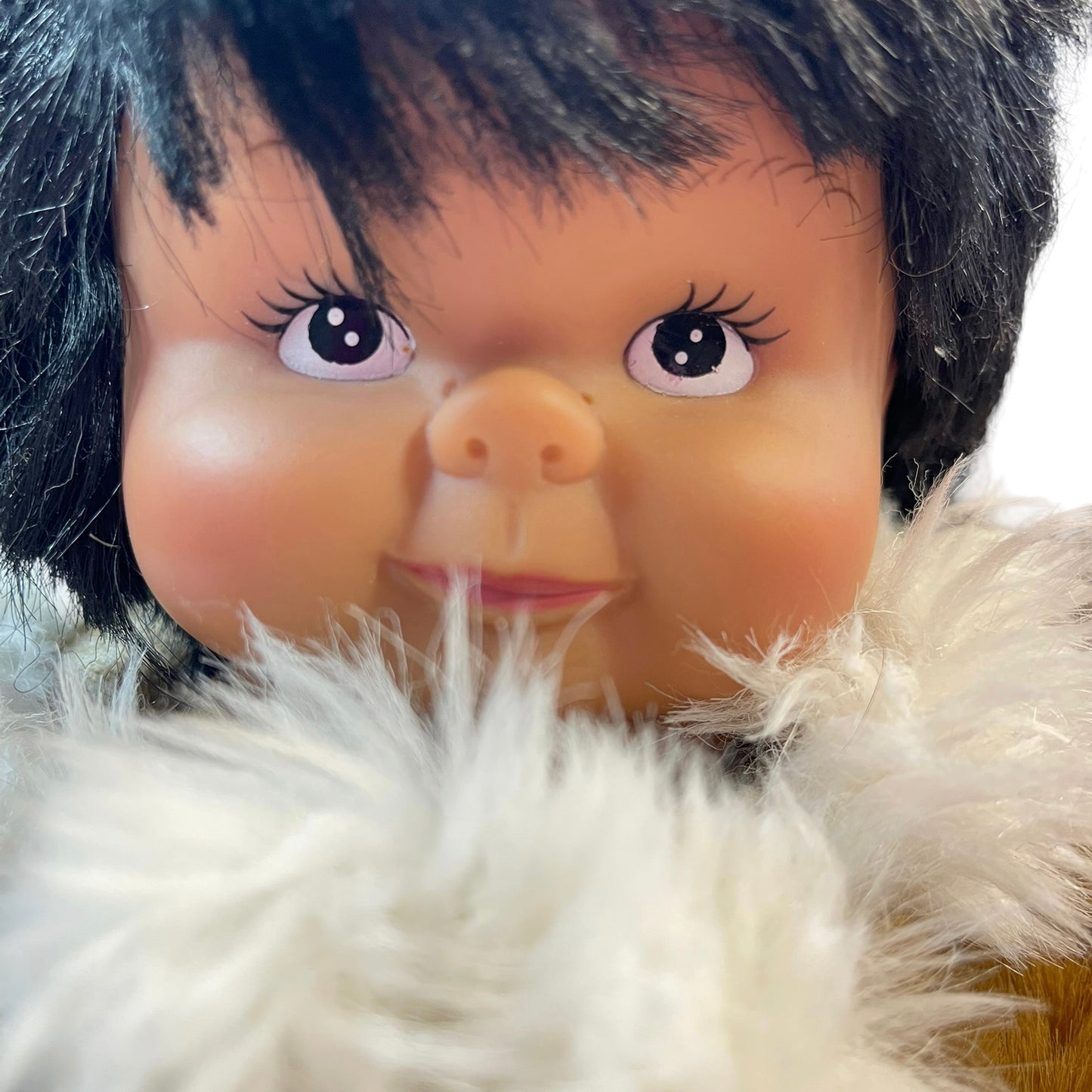 Kipmik, 'Kimmie' Doll in Traditional Inuit Dress with Removable Parka and detailed Mukluks