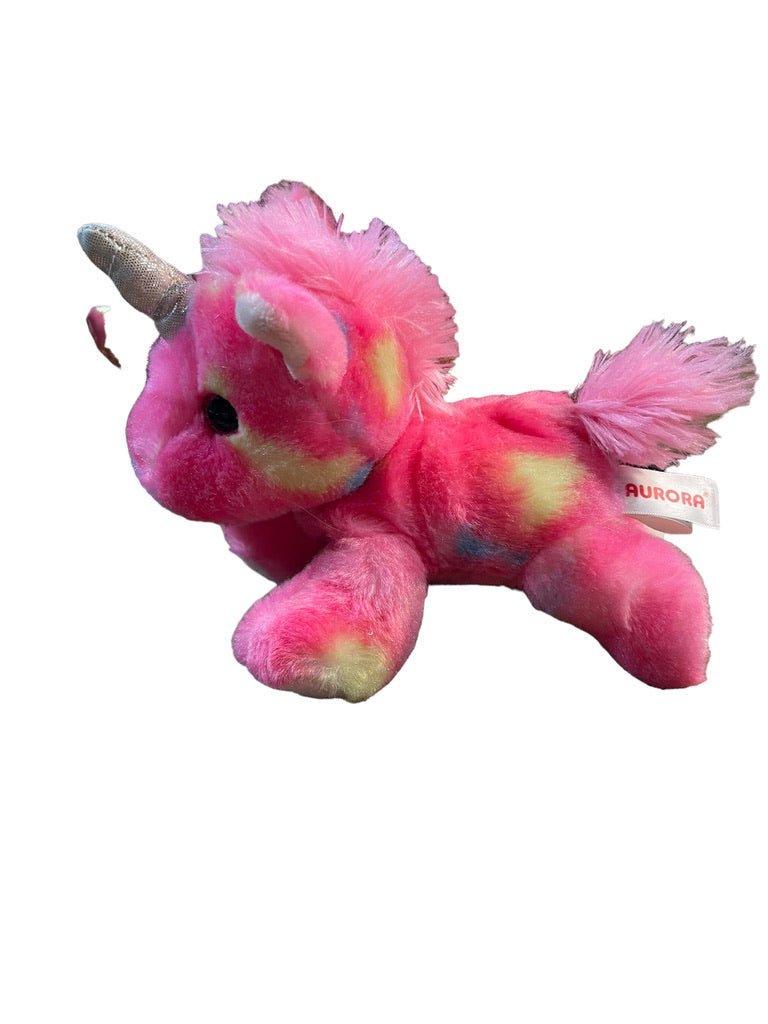 Aurora Bright Fancies 7" Jellyroll Stuffed Unicorn Plush