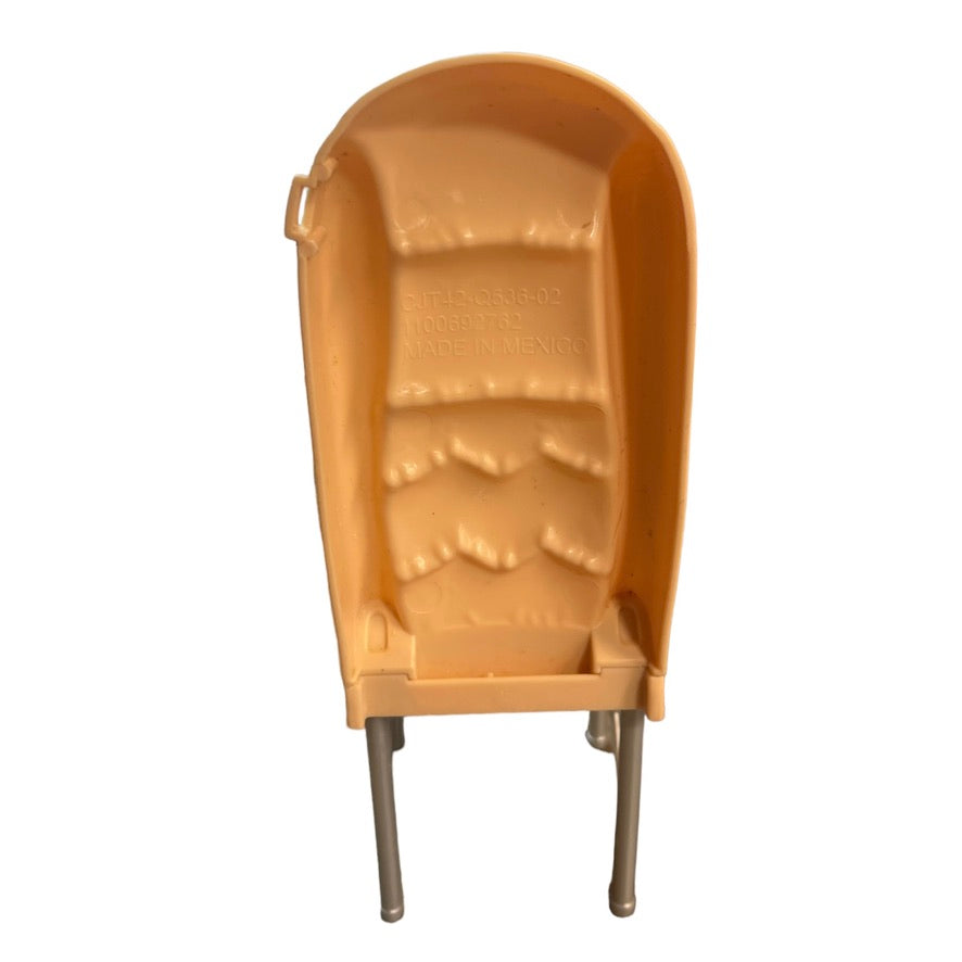 Barbie Glamour Dollhouse Van Cream High Back Chair Replacement in Tan in GUC